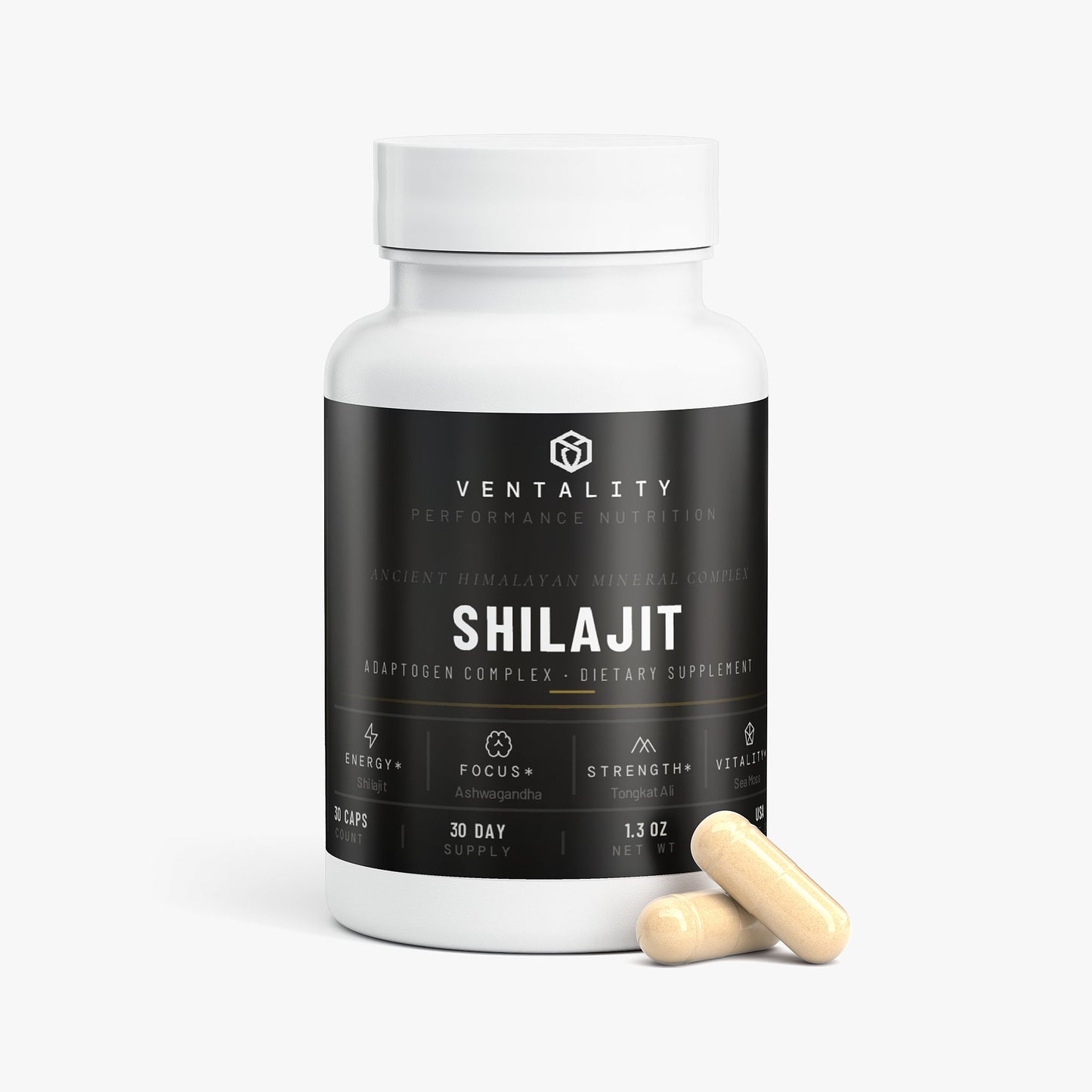 Shilajit Adaptogen Complex